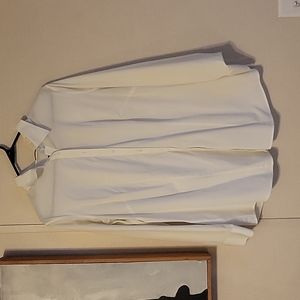 Long sleeve white blouse